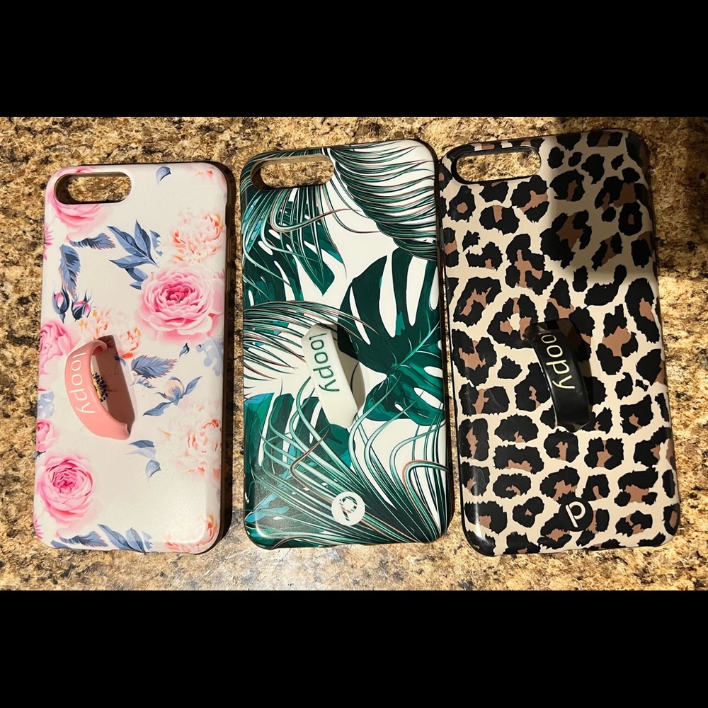 8 plus loopy case set